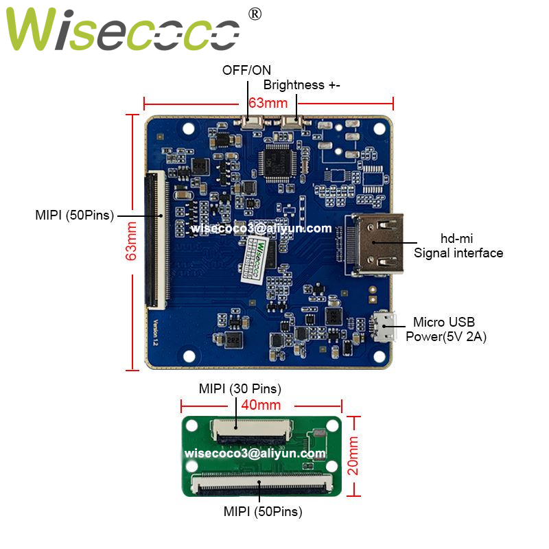 Wisecoco – écran LCD carré 4 p - Home Automation Raspberry Pi avis et prix