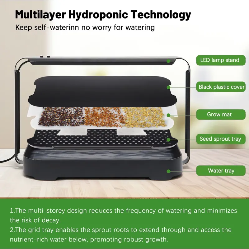 Système de culture de micro-lé - Home Automation System Design avis et prix