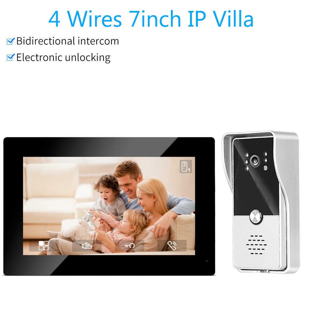 Système d'interphone vidéo fil - Smart Doorbell Wired avis et prix