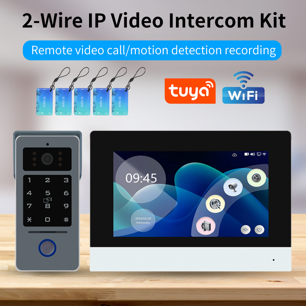 Tuya Wifi 7/10 pouces Kits d'i - Smart Doorbell Wired avis et prix