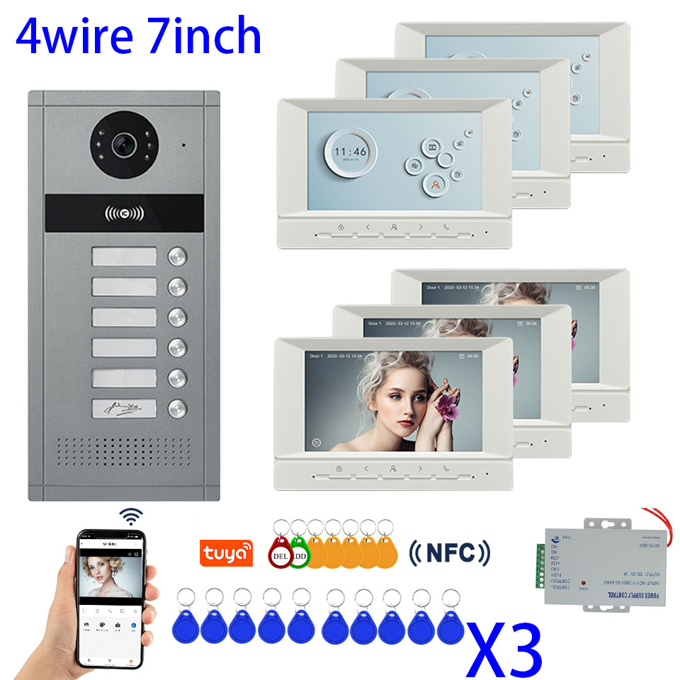 Visiophone intelligent Tuya 10 - Smart Doorbell Wired avis et prix