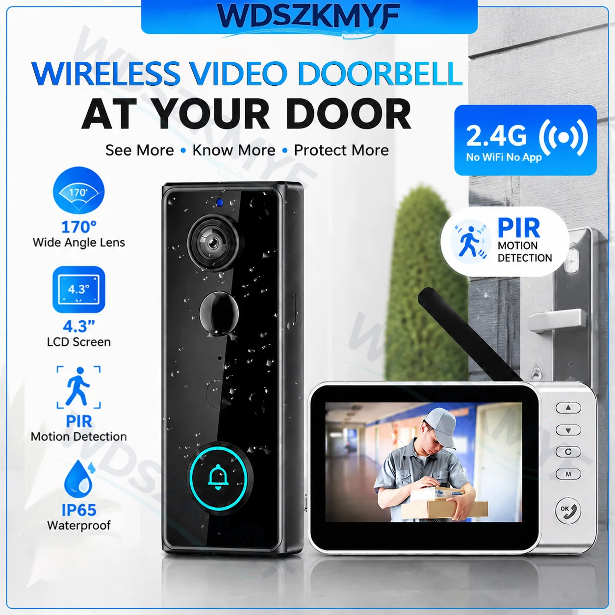 Nouvelle sonnette de porte san - Smart Doorbell Wired avis et prix